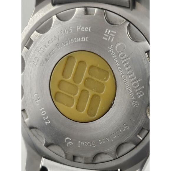 Columbia Men's Glows In The Dark Quartz Watch CL-1022 New Battery Running - Picture 4 of 13